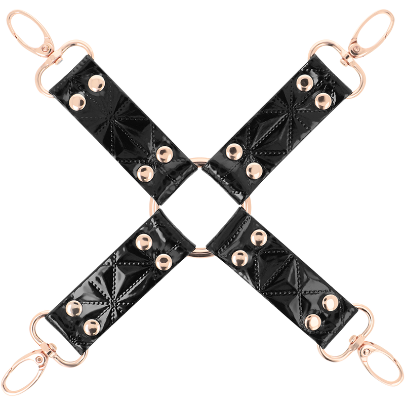 Begme - Black Edition Cravate En Cuir Vegan
